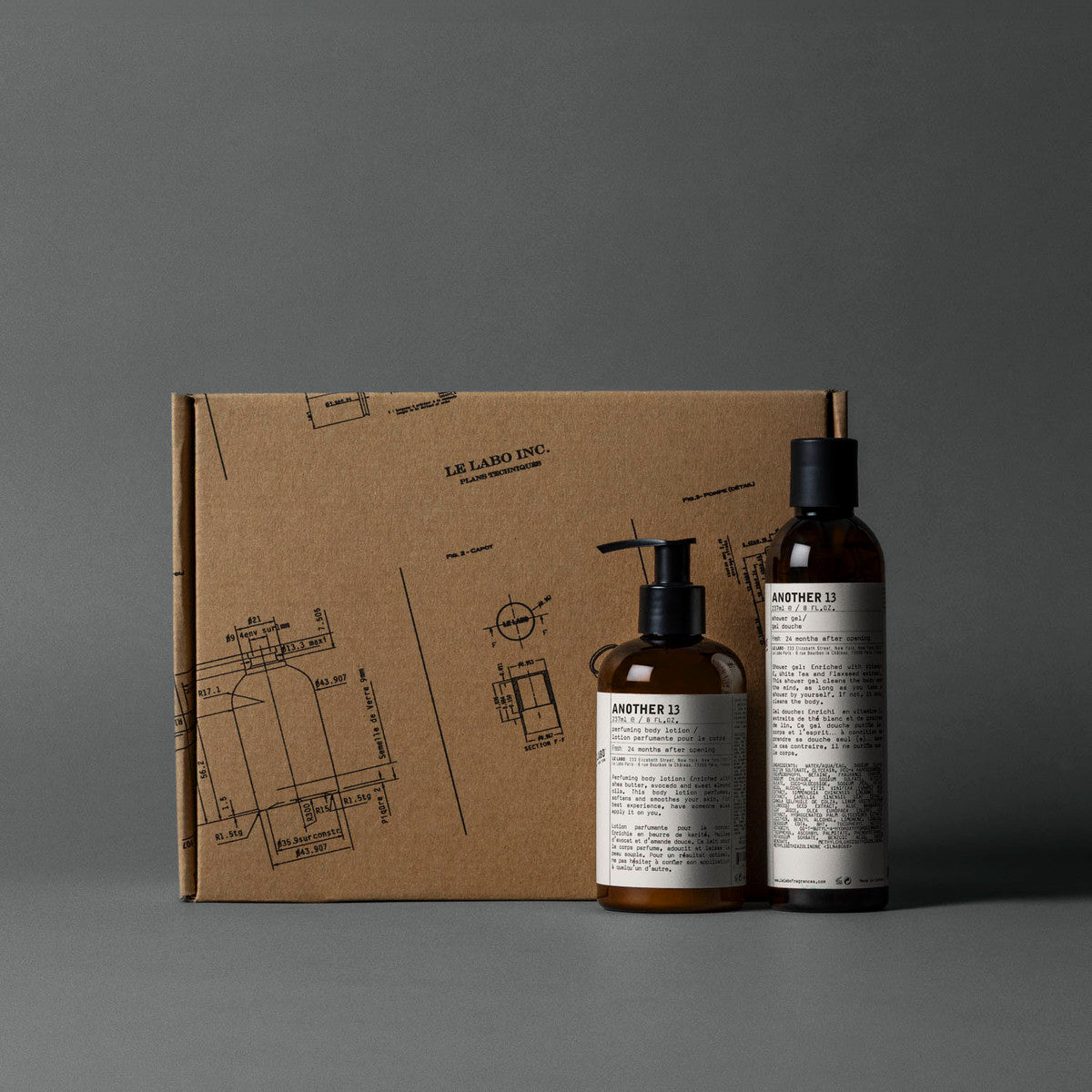 Le Labo Fragrances ANOTHER 13 BODY CARE GIFT SET | perfuming body lotion & shower gel